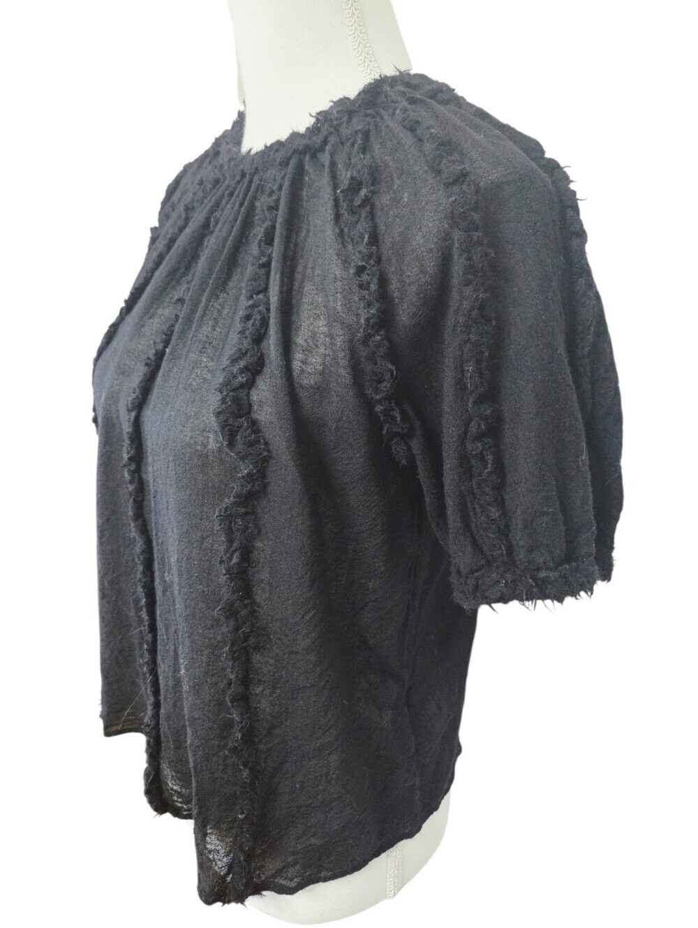 Ulla Johnson Gracelle Top Black Size 4 - Picture 5 of 10